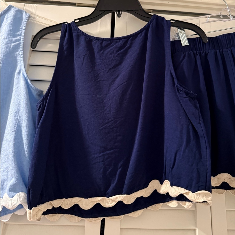 Matching set bundle- light blue & dark blue! - Picture 8 of 13